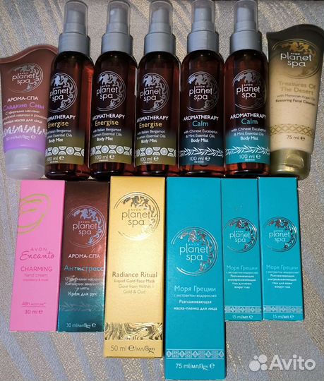 Кремы, лосьоны, спреи, маски Avon