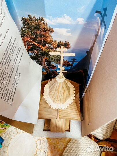 К пасхе Церковь деревянная подарок