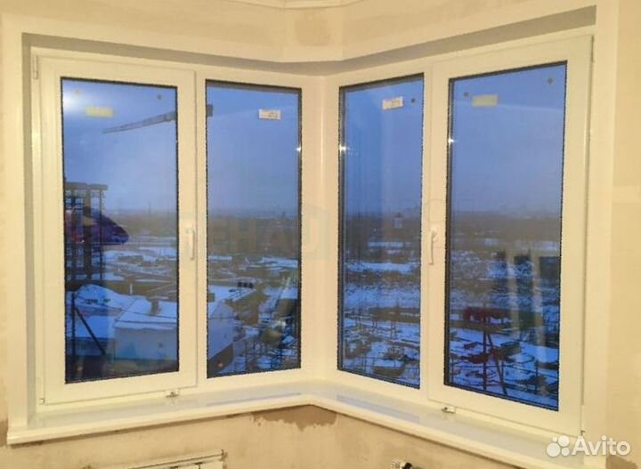 Пластиковое окно с установкой