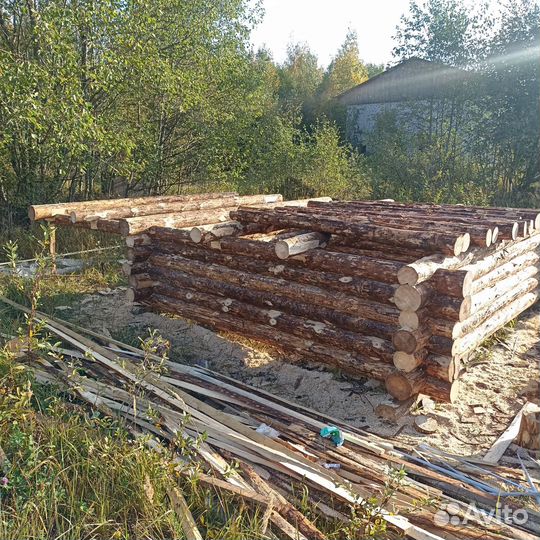 Сруб бани 6х4