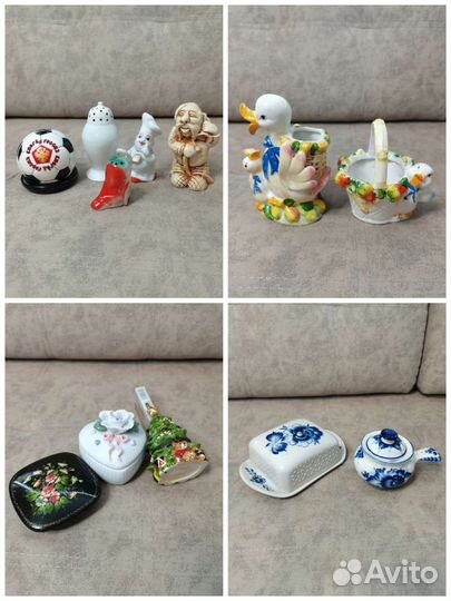 Солонка,шкатулка,масленка,конфетница СССР