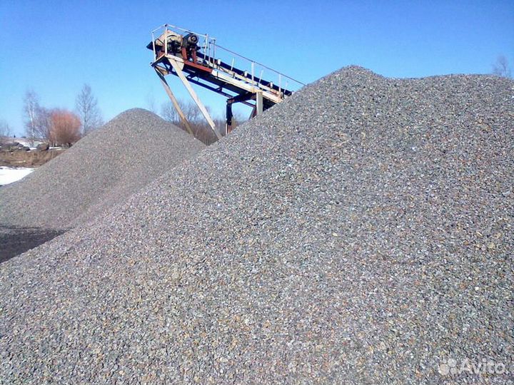Щебень гранитный 5 - 20 мм