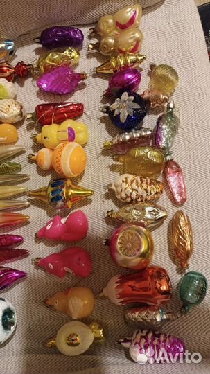 Елочные игрушки СССР