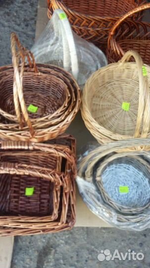 Корзины и ящики новые