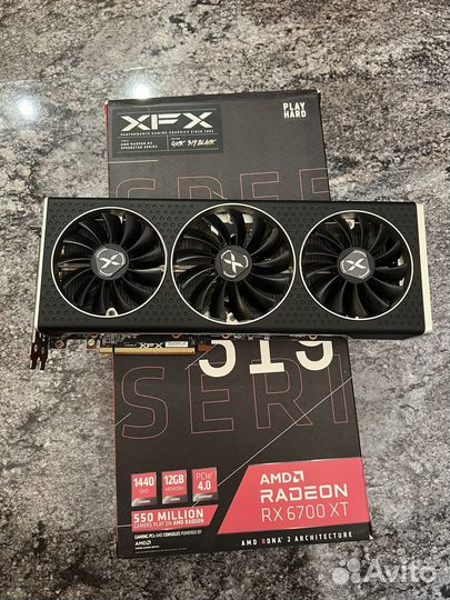 Видеокарта rx 6700 xt