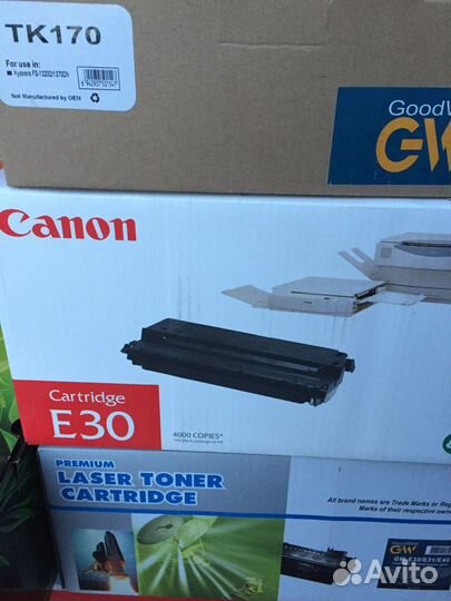Картриджи Canon E 30, goodwill GW TK 435, TK 170