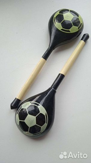 Деревянные ложки Футбольная тема