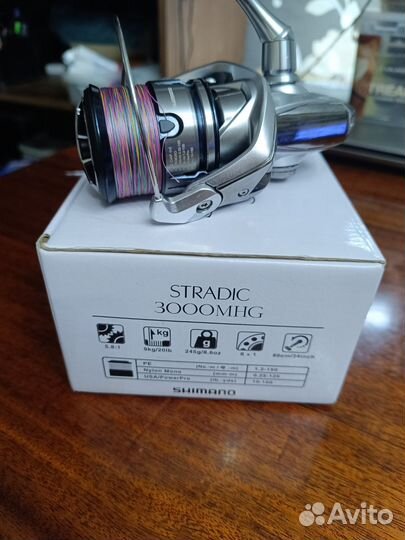 Катушка shimano stradic 19 3000mhg