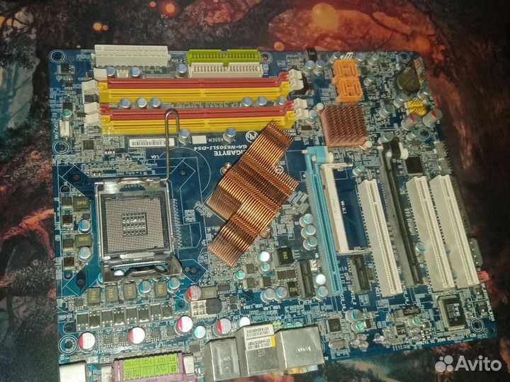 Материнская плата gigabyte ga n650sli ds4 на 775