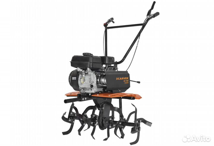 Мотоблок бензиновый Carver MT-70W колеса Extreme