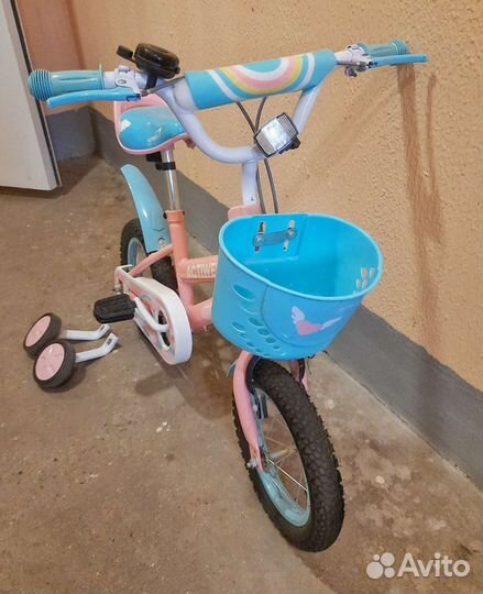 Детский велосипед 4х/2х колесный Actiwell KID-ST12