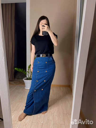 Юбка женская длинная