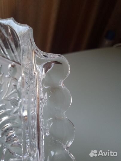 Хрустальное блюдо