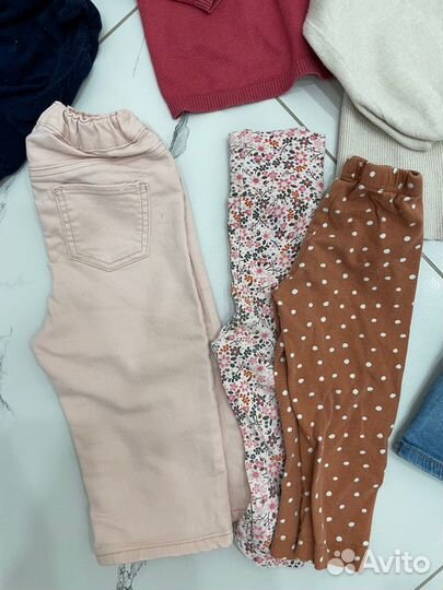 Одежда пакетом для девочки 80-86