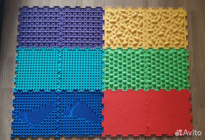 Массажный ортопедичес. коврик пазл Ортодон 12