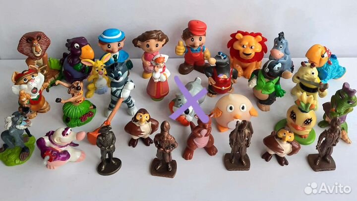 Фигурки из киндер сюрприза