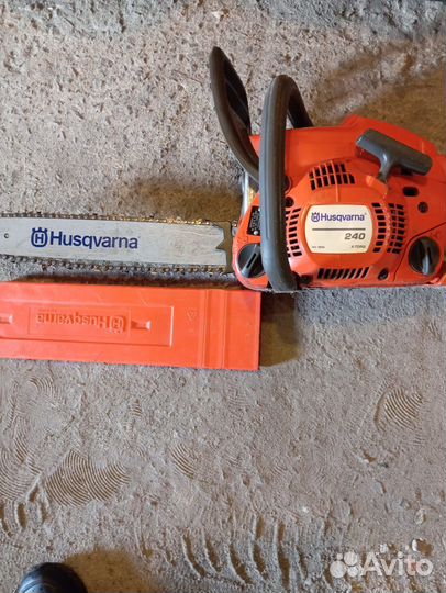 Бензопила хускварна бу 240