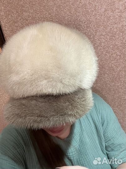 Шапка берет норка
