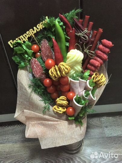 Мужские букеты