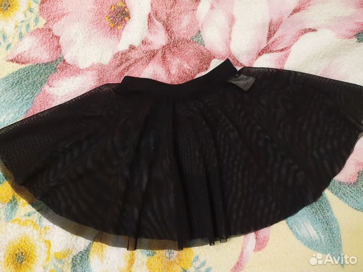 Купальник гимнастический + юбка