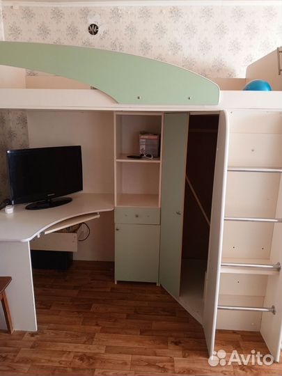 Детская кровать чердак