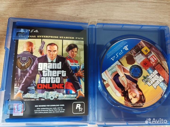 Игра GTA 5 ps4 premium edition Новый диск