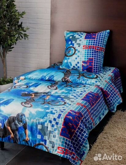 Белье постельное 1.5 бязь и поплин