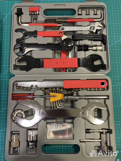 Набор инструментов для ремонта велосипеда