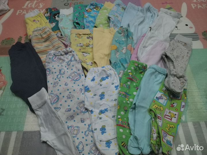 Пакеты детских вещей 56 до 68