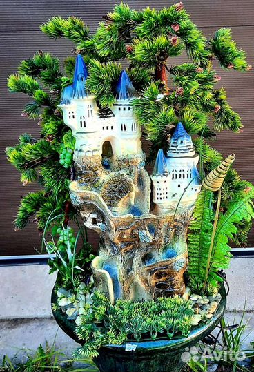 Фонтан комнатный напольный