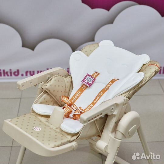 Стульчик для кормления беж