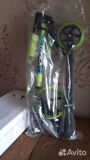 Самокат детский nova / track складной новый в упак