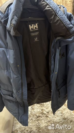Пуховик мужской helly hansen