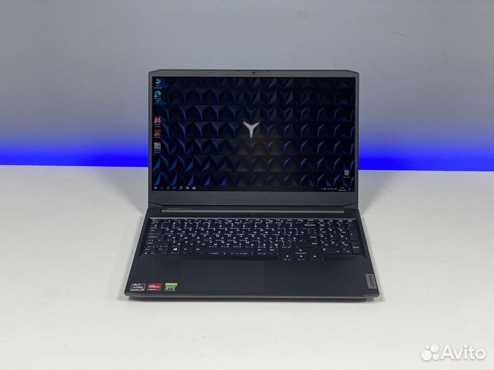 Игровой ноут 15.6 IPS Ryzen 5 5Th RTX3050