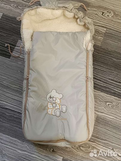 Теплый конверт в коляску