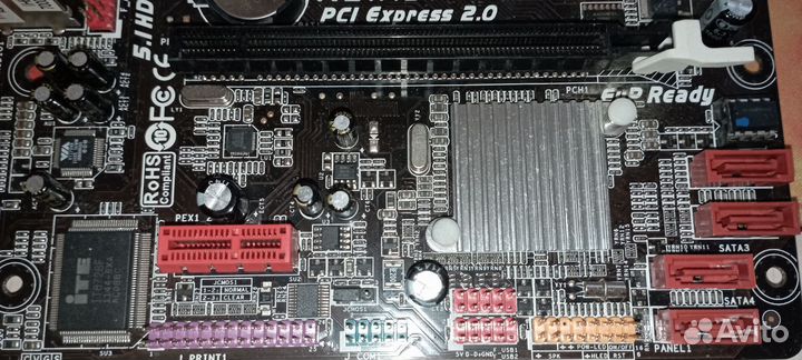 Материнская плата на 1155 сокете, H61MLV