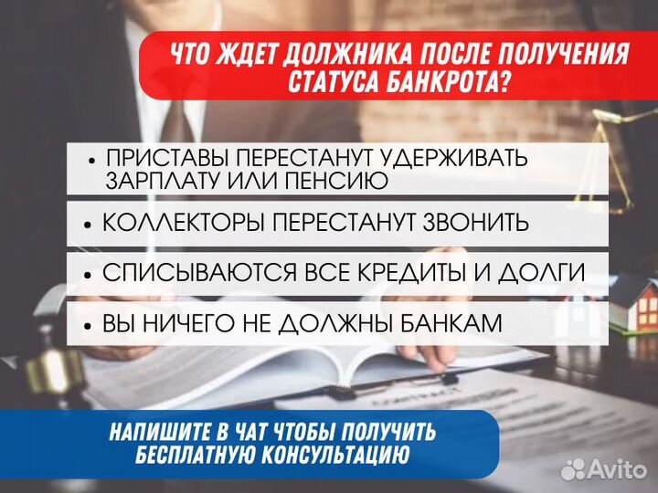 Банкротство физических лиц / Списание долгов