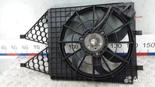 Вентилятор радиатора skoda rapid (1SK23KE01)