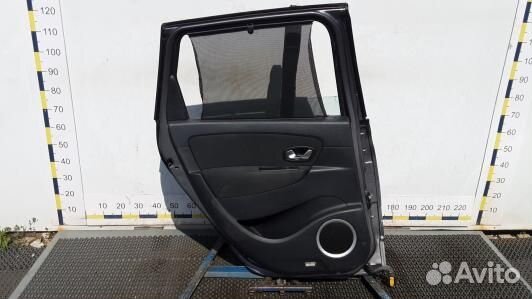 Дверь задняя левая renault scenic 3 (LUK16FG01)