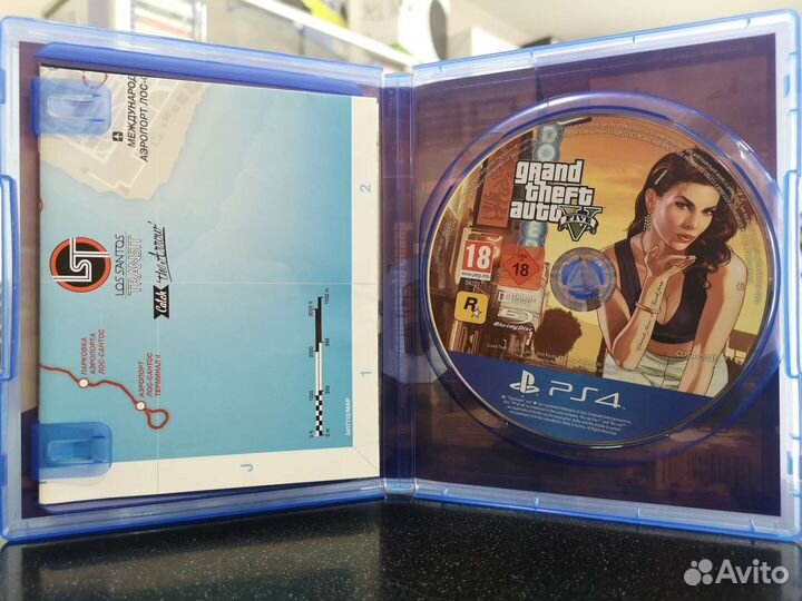 Grand Theft Auto V PS4 (Б/У)