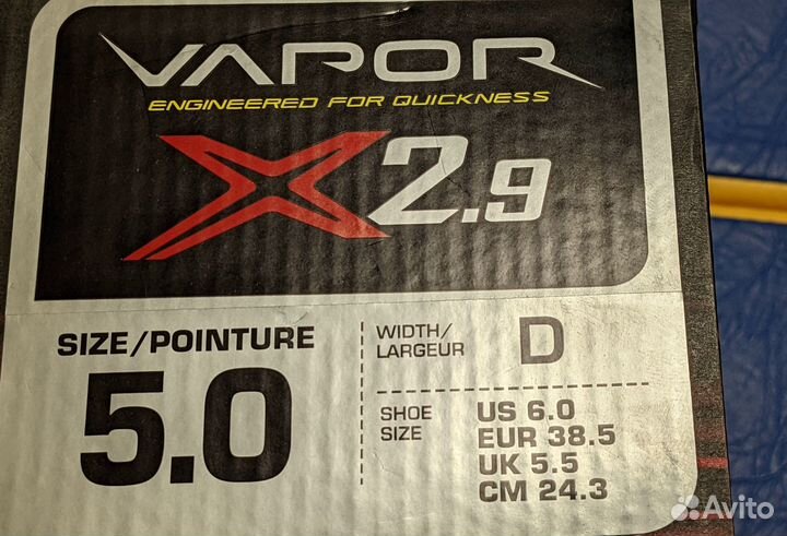 Хоккейные коньки bauer vapor x2 9 int 5.0 D