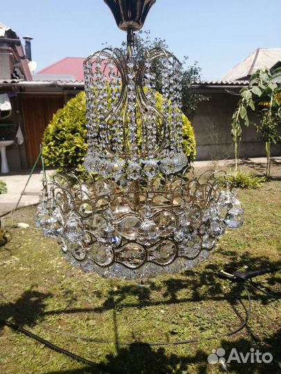 Люстра потолочная бу