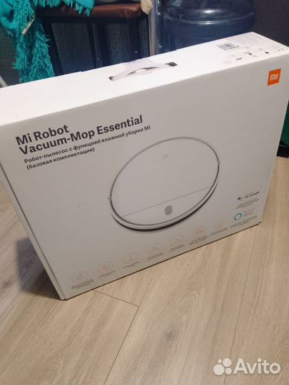 Робот пылесос xiaomi mi robot vacuum mop essential