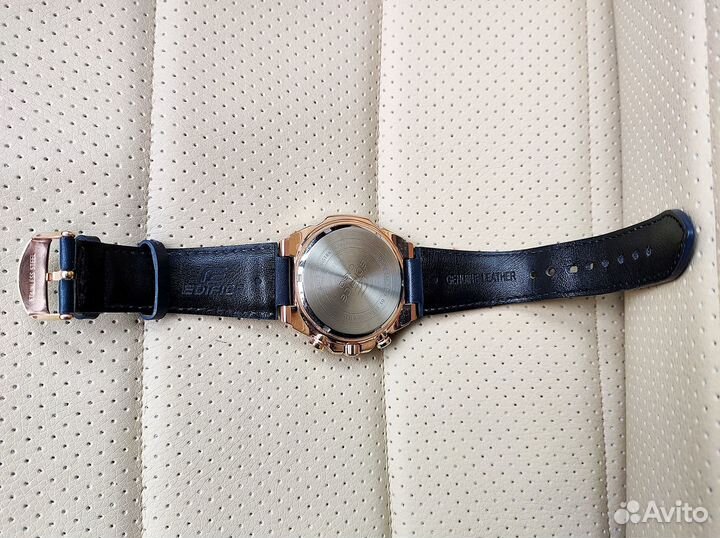 Наручные часы casio EFR-569BL-2A, цвет синий
