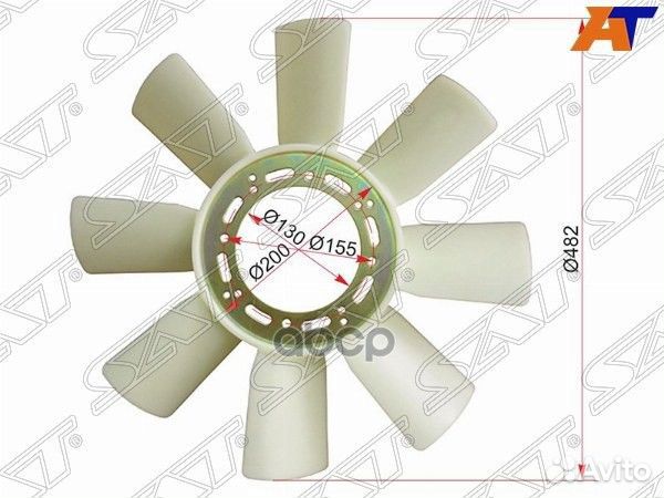 Крыльчатка вентилятора nissan dieselcondor 88