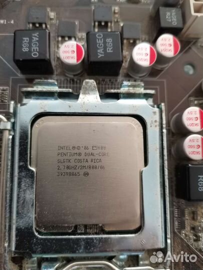 Компоненты компьютера