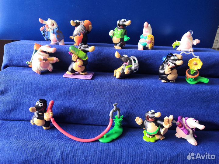 Игрушки из киндера 90х