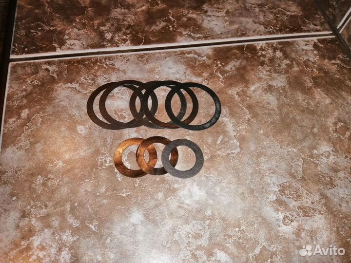 Шайбы регулировочные моста 5+3шт. Урал, Днепр