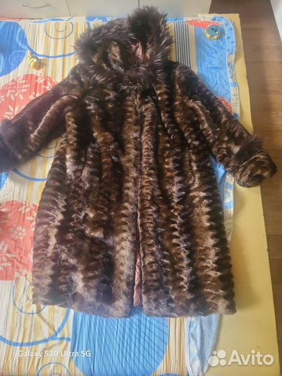 Искусственная шуба длинная