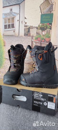 Ботинки Burton concord smalls 36.5